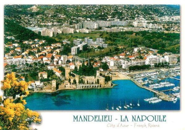 La Napoule Plage Vue aérienne Côte d Azur