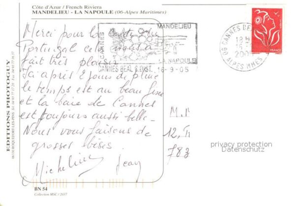 La Napoule Plage Vue aérienne Côte d Azur – Bild 2