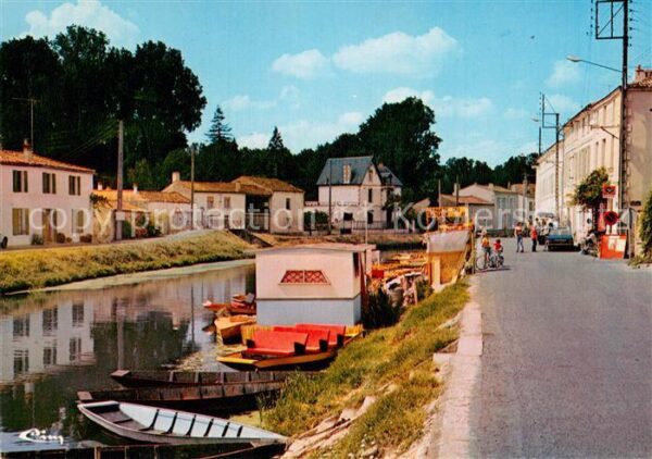 Coulon Embarcadères sur les bords de la Sèvre