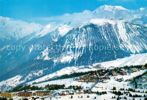 Courchevel Vue Generale de la Station de Sports d
