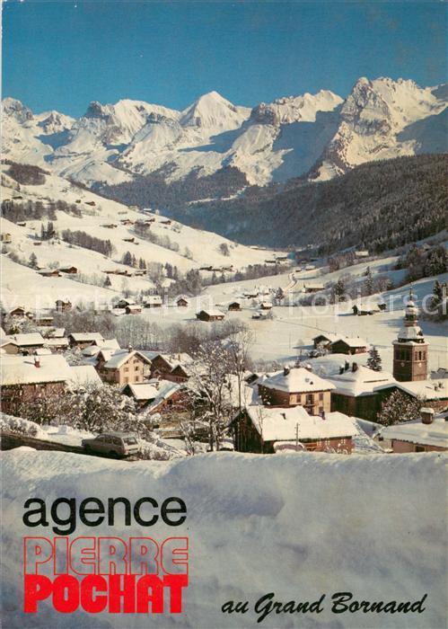 Le Grand-Bornand Vue panoramique Alpes Agence Pierre Poc