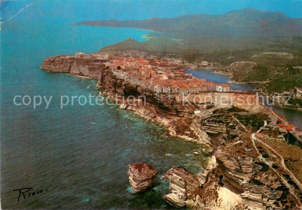Bonifacio Corse du Sud Vue aérienne