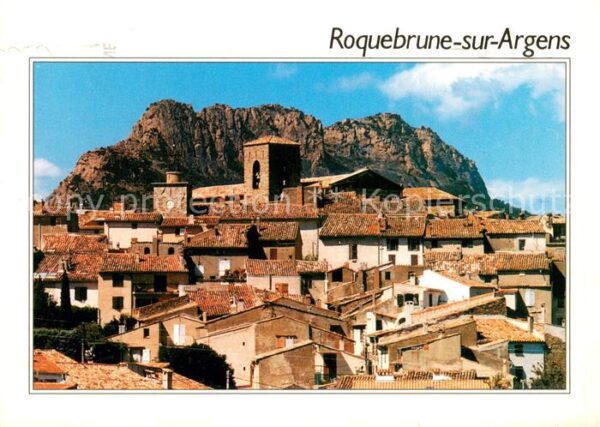 Roquebrune-sur-Argens Le village et le rocher