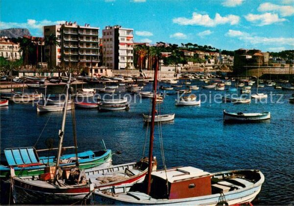 Toulon Var Port du Mourillon et Fort Saint Louis