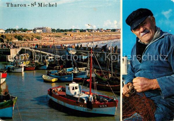 Saint-Michel-Chef-Chef Port de pêche Pêcheur Plage