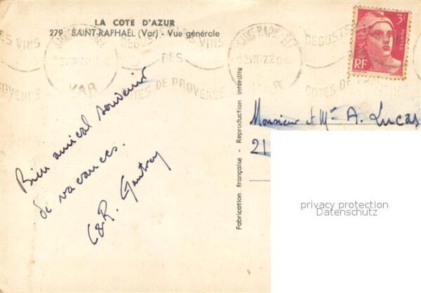 Saint-Raphael 83 Vue Generale – Bild 2