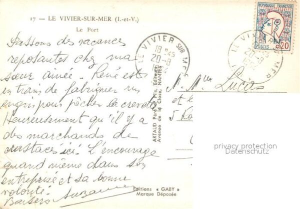 Le Vivier-sur-Mer Le port – Bild 2