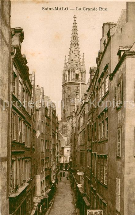 Saint-Malo 35 La Grande Rue