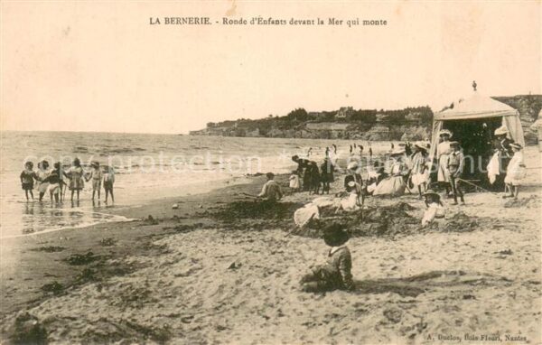 La Bernerie-en-Retz Ronde d’Enfants devant la Mer qui monte