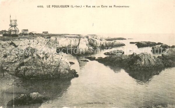 Le Pouliguen Vue de la Cote de Penchateau