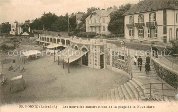 Pornic Les nouvelles constructions de la plage