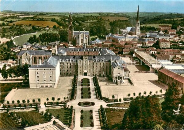 Saint-Laurent-sur-Sevre Le Pensionnat St Gabriel Vue aerienne