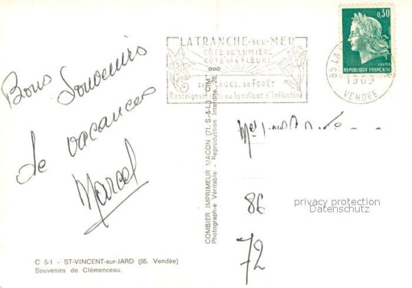 Saint-Vincent-sur-Jard Musee Clemenceau Le Salon Le Tigre a sa – Bild 2