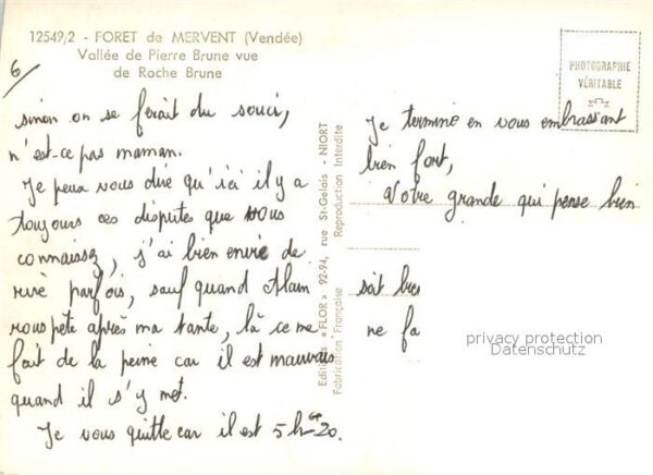 Mervent Foret de Mervent Vallee de Pierre Brune – Bild 2
