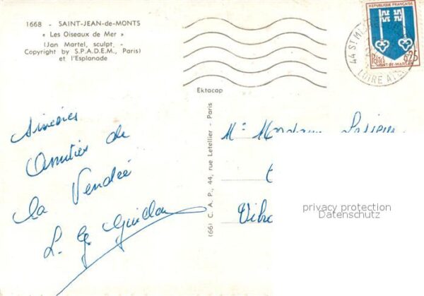 Saint-Jean-de-Monts Les Oiseaux de Mer – Bild 2