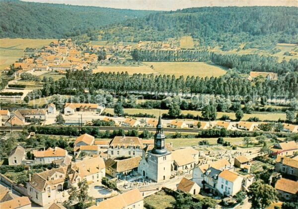 Saint-Remy Or Vue generale aerienne L'Eglise