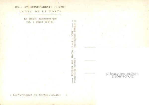 Saint-Seine-l Abbaye Hotel de La Poste – Bild 2
