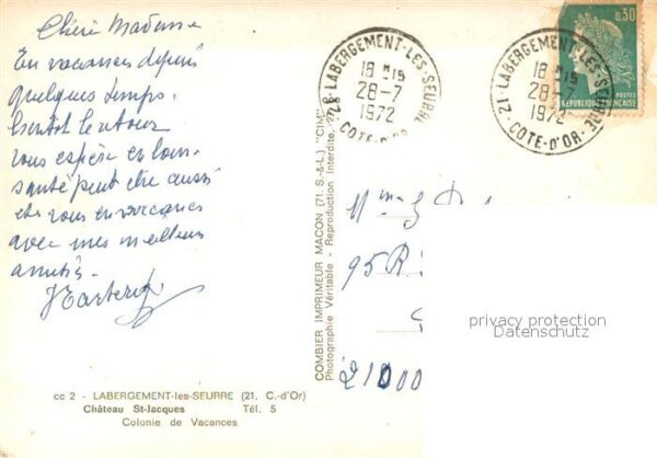 Labergement-les-Seurre Chateau St Jacques Colonie de Vacances – Bild 2