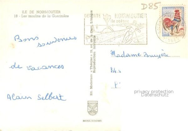 Ile de Noirmoutier Les moulins de la Gueriniere – Bild 2
