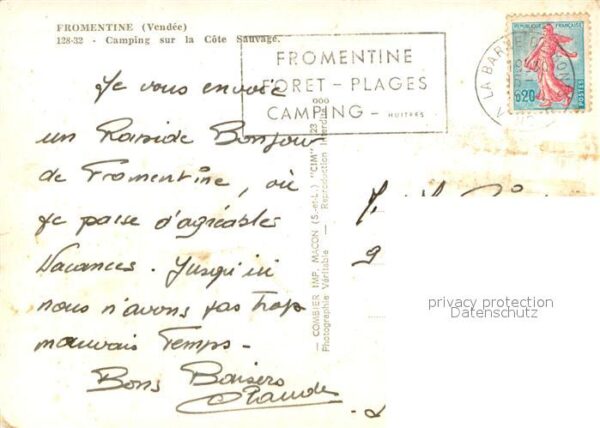 Fromentine Camping sur la Cote Sauvage – Bild 2