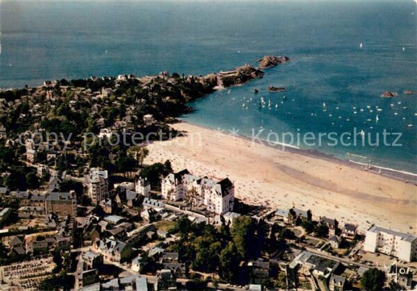 Saint-Lunaire La plage et la Pointe du Decolle Vue ae