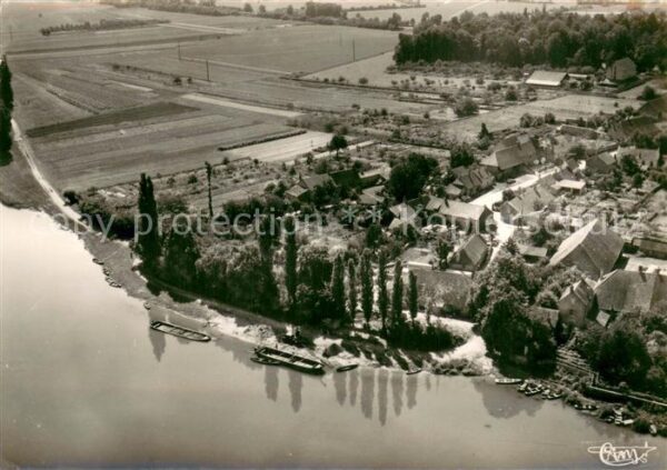 Pouilly-sur-Saone Les bords de la Saone Vue aerienne
