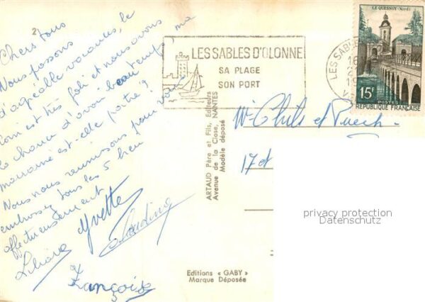 Les Sables-d Olonne La Plage Le Port Le Remblai Le Piscine – Bild 2