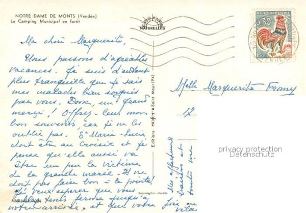 Notre-Dame-de-Monts Le Camping Municipal en foret – Bild 2