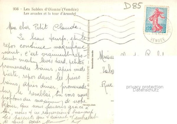 Les Sables-d Olonne Les arcades et la tour d_Arundel – Bild 2