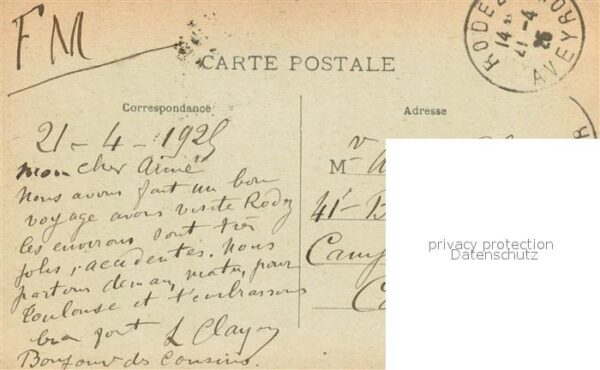 Rodez Cathedrale et Rue Planar – Bild 2