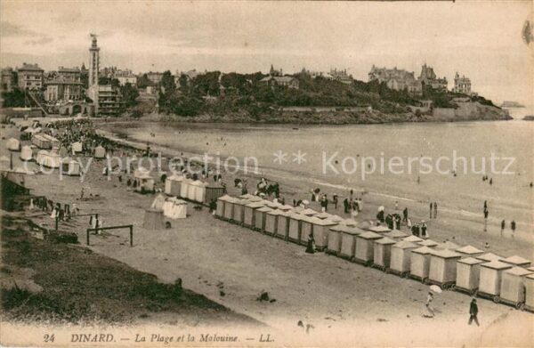 Dinard 35 La Plage et la Malouine