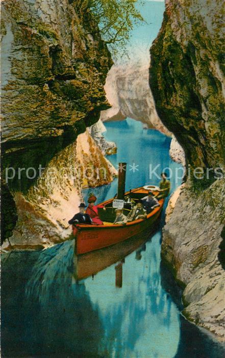 Gorges du Sierroz Le Bateau