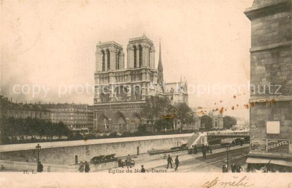 Paris Eglise de Notre Dame