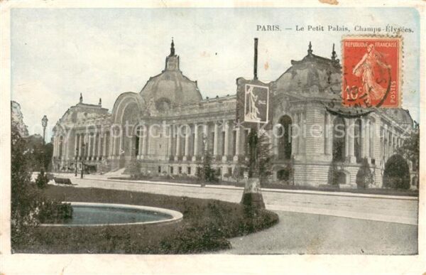 Paris Le Petit Palais Champs Elysees