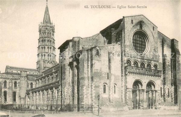 Toulouse Haute-Garonne Eglise Saint Sernin