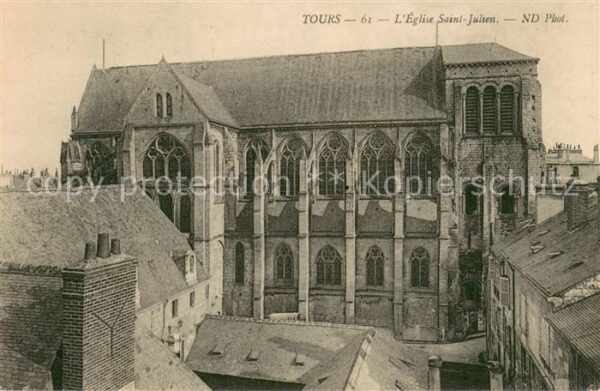 Tours Indre-et-Loire Eglise Saint Julien