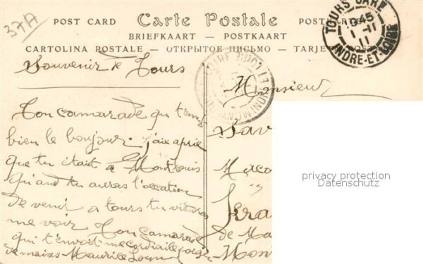 Tours Indre-et-Loire Cathedrale St Gatien – Bild 2