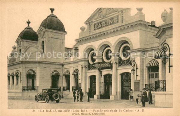 La Baule sur Mer Facade principale du Casino