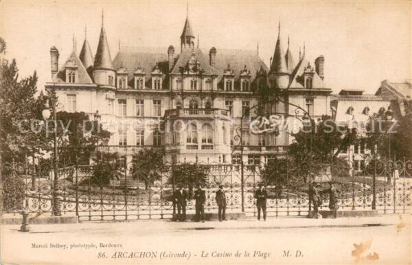 Arcachon 33 Le Casino de la Plage