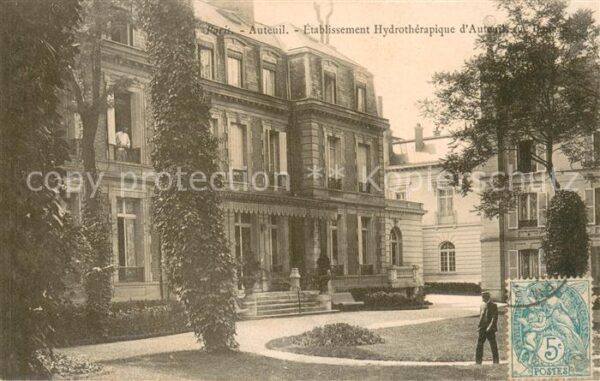 Paris Auteuil Etablissement Hydrotherapique d