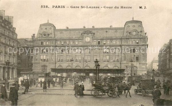 Paris Gare St Lazare Cour du Havre