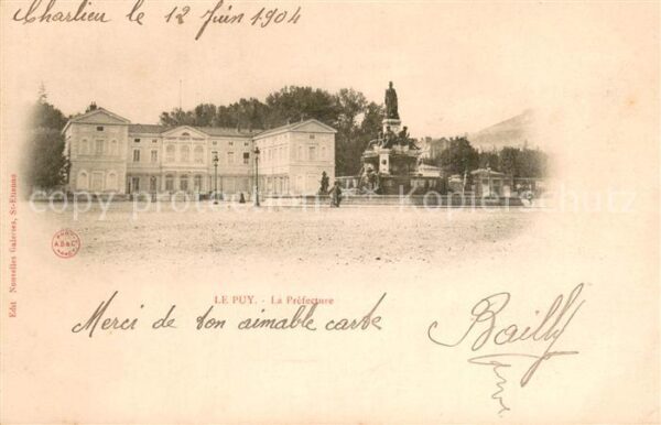 Le Puy-en-Velay La Prefecture
