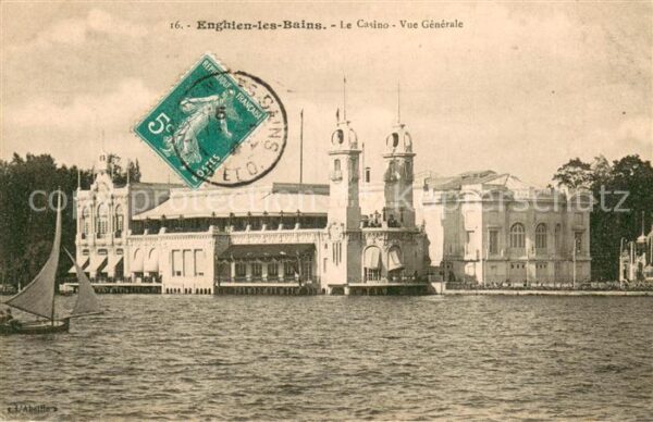 Enghien-les-Bains Le Casino Vue generale