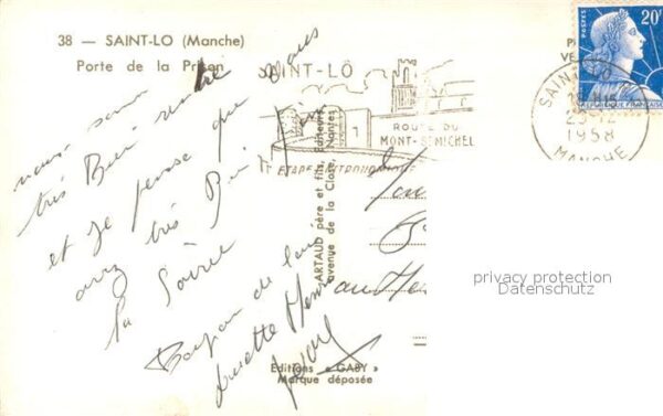Saint-Lo Manche Porte de la Prison – Bild 2
