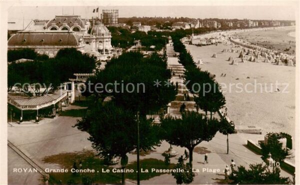 Royan 17 Grande Conche Le Casino La Passerelle L