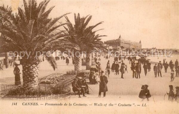 Cannes Alpes-Maritimes Promenade de la Croisette