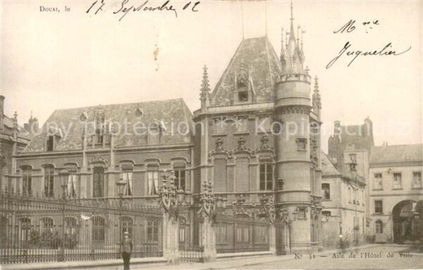 Douai 59 Aile de l’Hotel de Ville