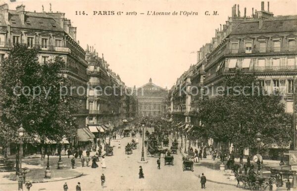 Paris Avenue de l'Opera