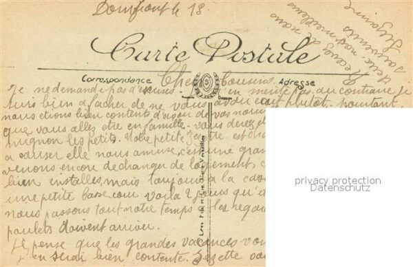 Domfront Orne Vue generale prise du Tertre Chapon – Bild 2