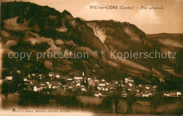 Vic-sur-Cere Vue generale